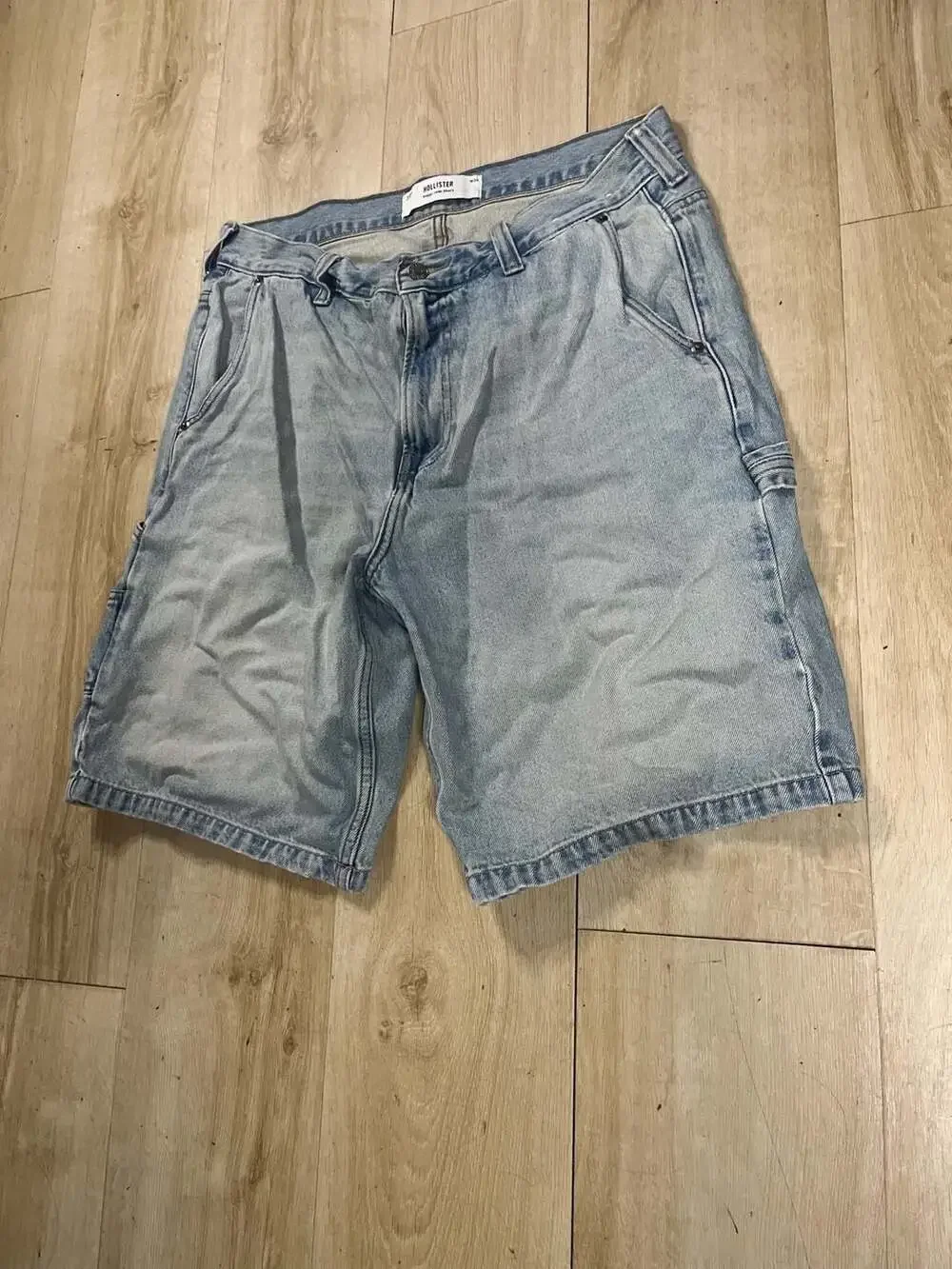 Hollister Baggy Denim Carpenter Shorts